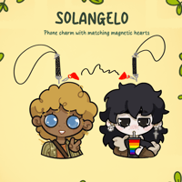 SOLANGELO PHONE CHARM