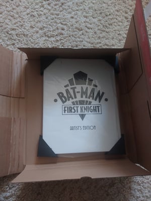 Image of BAT-MAN: FIRST KNIGHT. ARTIST'S EDITION WITH ORIGINAL SKETCH. 13.25