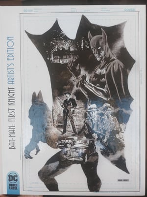 Image of BAT-MAN: FIRST KNIGHT. ARTIST'S EDITION WITH ORIGINAL SKETCH. 18/25