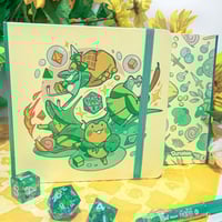Image 1 of RPG Frog Party Art Paper Sketchbook