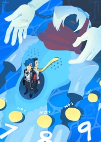 Persona 3 Reload Makoto and Ryoji Print