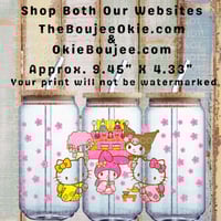 Hello Kitty Double Sided Uv Dtr Wrap  W0726