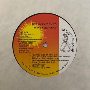 Image of Eddie Kendricks  "I've Got My Eyes On You"