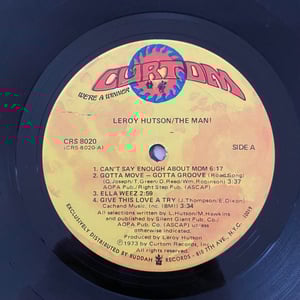Image of Leroy Hutson "The Man!"