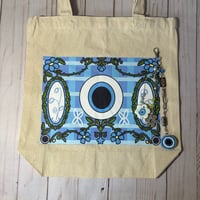 Image 3 of Evil eye digital design on Tote bag 