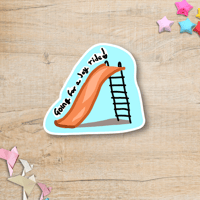 Going for a Joy Ride Vinyl Sticker