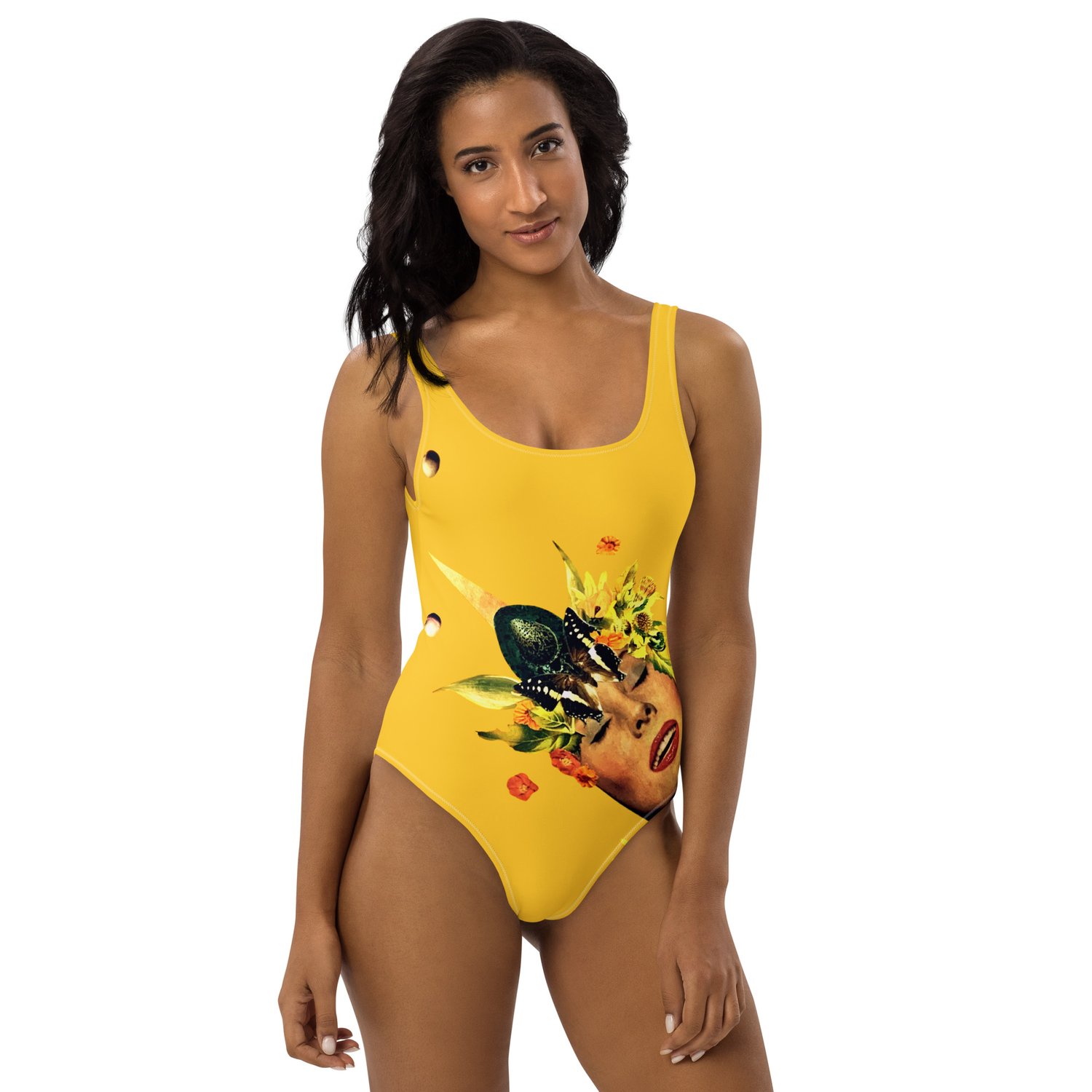 Image of Magical Unicorn - Yellow - One Piece Swimsuit