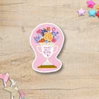 World's Best Mom Vinyl Sticker