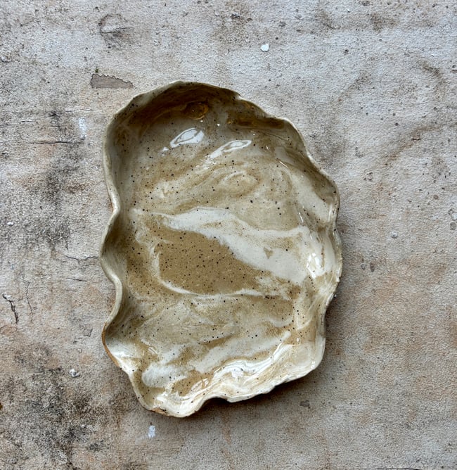 Marbled Sand Serving Platter set.