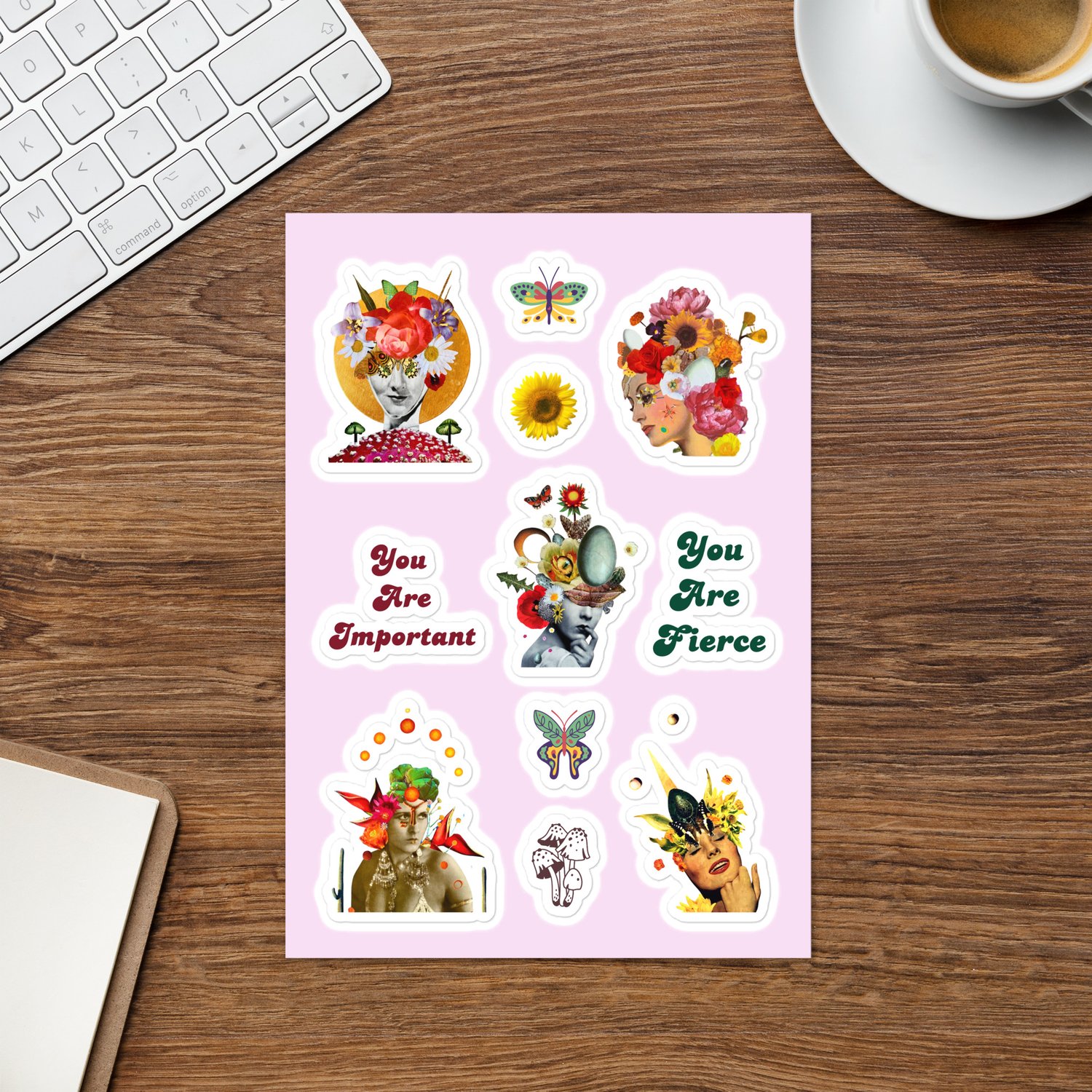 Image of Love Yourself - Inspirational - Limited Edition Sticker Sheet