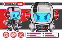 Image 2 of AWESOME NES | Character Sheet - PRINT