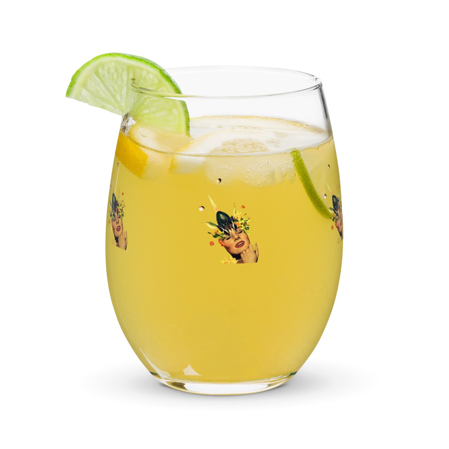 Image of Magical Unicorn - Stemless Wine Glass - 15oz