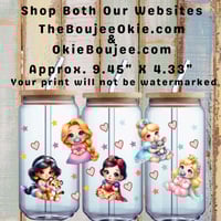 Baby Princess Double Sided Uv Dtr Wrap 1046