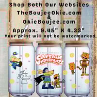 Captain Underpants Double Sided Uv Dtr Wrap 1048
