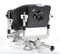 Image 8 of Linhof Kardan Color 45 S 4X5 camera with 210mm MC Lens + film + holders #0310