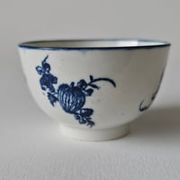 Image 3 of Antique Georgian Caughley 'Apple & Damson' Pattern Tea Bowl c.1785