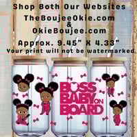 Boss Baby Double Sided Uv Dtr Wrap W0671