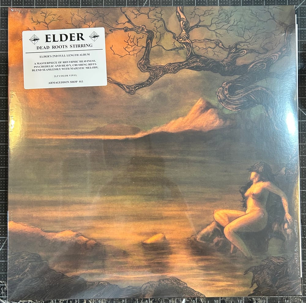 ELDER "Dead Roots Stirring" 2LP Purple With Yellow Splatter 2025 Repress