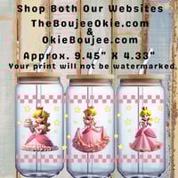 Princess Peach Double Sided Uv Dtr Wrap W0687