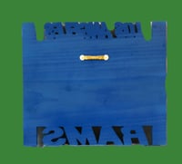 Image 17 of Los Angeles Rams Hand Crafted NFL 3D Wooden Team Logo 2