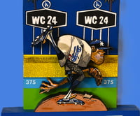 Image 9 of Los Angeles Dodgers 3D Wooden Diorama Cartooning Wall Hanging Décor