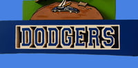 Image 11 of Los Angeles Dodgers 3D Wooden Diorama Cartooning Wall Hanging Décor