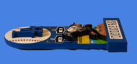 Image 14 of Los Angeles Dodgers 3D Wooden Diorama Cartooning Wall Hanging Décor