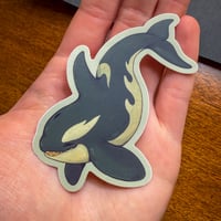 Image 2 of Orca Sticker