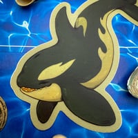 Image 3 of Orca Sticker