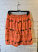 Image of Orange Chill Alien Faces Basketball Shorts