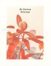 Image 2 of "An Uneasy Delirium" - RISO print