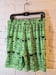 Image of Green Chill Alien Faces Basketball Shorts