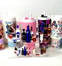 Image 6 of Choice of 20 Mini Tumbler Keychain Uv Dtf Wraps 20 To Choose From