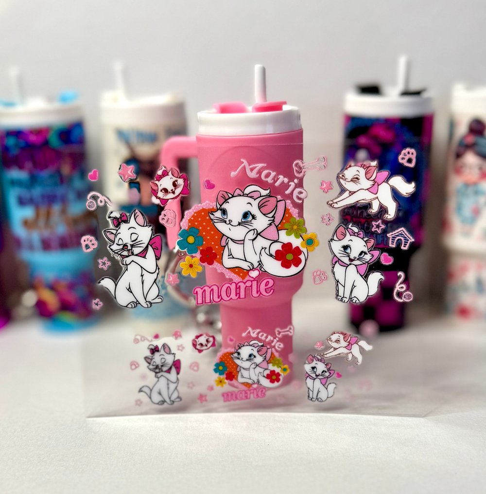 Image of Uv Dtf Wraps for Mini Tumbler Keychains 25 To Choose From