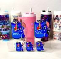 Image 15 of Choice of 20 Mini Tumbler Keychain Uv Dtf Wraps 20 To Choose From