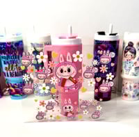 Image 20 of Choice of 20 Mini Tumbler Keychain Uv Dtf Wraps 20 To Choose From