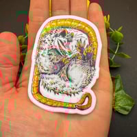 Image 2 of Mischievous Opossum Sticker