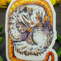 Image 3 of Mischievous Opossum Sticker
