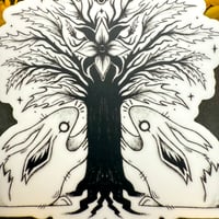 Image 3 of Tree Rabbits Sticker