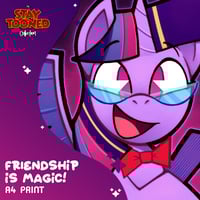 Image 1 of FRIENDSHIP IS MAGIC! | A4 PRINT
