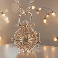 Image 1 of Customizable Volcanic Stone Pendant ✨ – Swap Scents, Boost Wellness