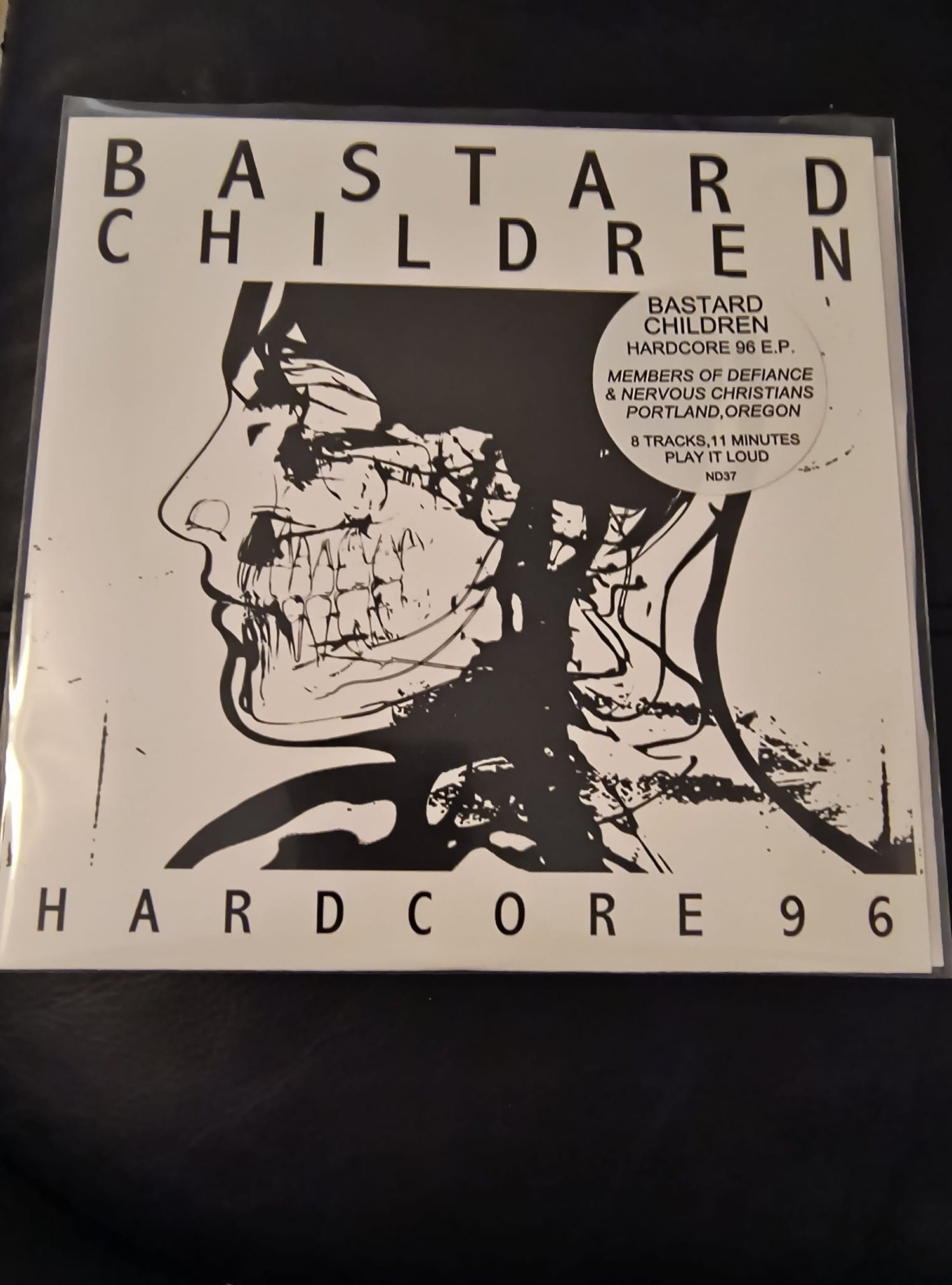 Image of Bastard Children – "Hardcore 96" 7"