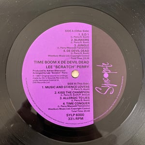 Image of Lee Scratch Perry Dub Syndicate "Time Boom X De Devil Dead"
