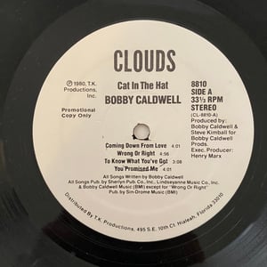 Image of Bobby Caldwell "Cat In The Hat"