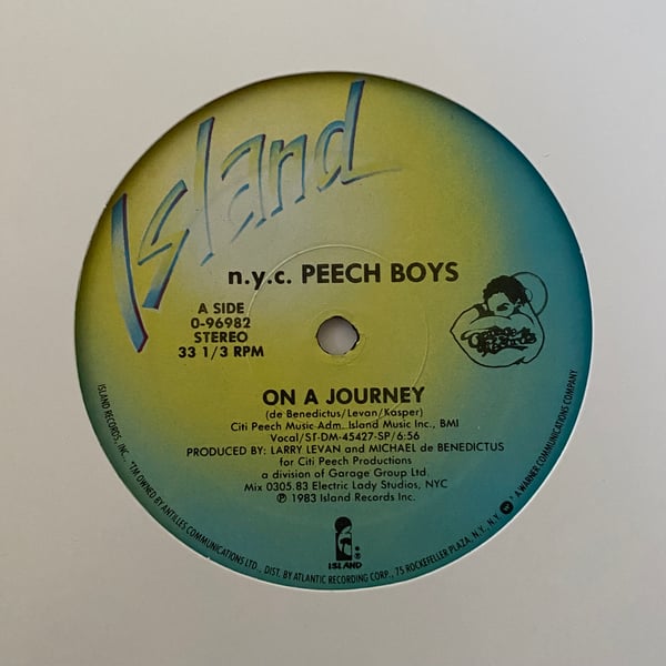 Image of n.y.c. Peech Boys "On A Journey"