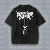 Image 2 of Core Oversized Snow Washed Tee