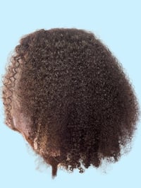 Image 3 of 12” 4x4 Kinky Curly Glueless Wig