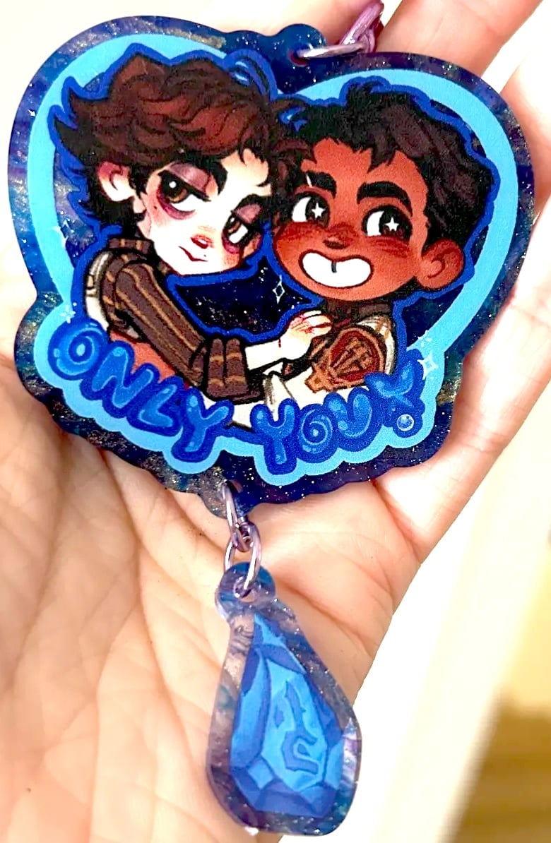 PREORDER LISTING: Linking JayVik "Only You" Heart Charm