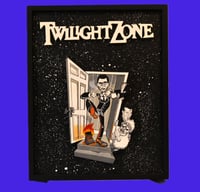 Image 1 of Twilight Zone 3D Wooden Diorama Wall Décor