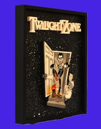 Image 2 of Twilight Zone 3D Wooden Diorama Wall Décor